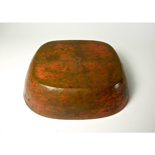 Marie Zimmermann Arts and Crafts Metal Box With Red Patina, Circa 1915 For Sale - Image 4 of 10