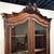 19th Century French Louis XV Walnut Display Armoire For Sale - Image 11 of 16