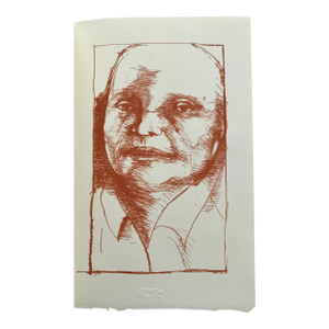 Leonard Baskin Original Lithograph 1982
