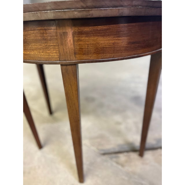 19th Century Louis Philippe Mahogany Folding Game Table For Sale - Image 5 of 7