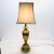 Ethan Allen Brass Table Lamp With Fluted Body For Sale - Image 10 of 10