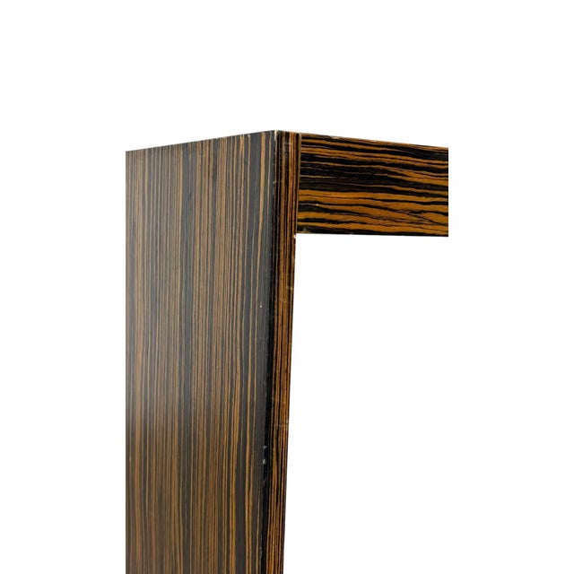 2000 - 2009 Christian Liaigre Style Console Table in Macassar Ebony For Sale - Image 5 of 8