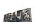 Black Vintage Mid Century Modern Large Rare Aztec Mosaic Tile Art Coffee Table Wall Art Brass For Sale - Image 8 of 12