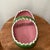 Mid-Century Modern Mid 20th Century Ceramic Glazed Watermelon Basket Artist Signed For Sale - Image 3 of 12