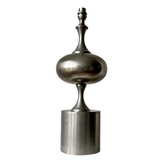 Large Table Lamp attributed to Philippe Barbier, France, 1960 For Sale