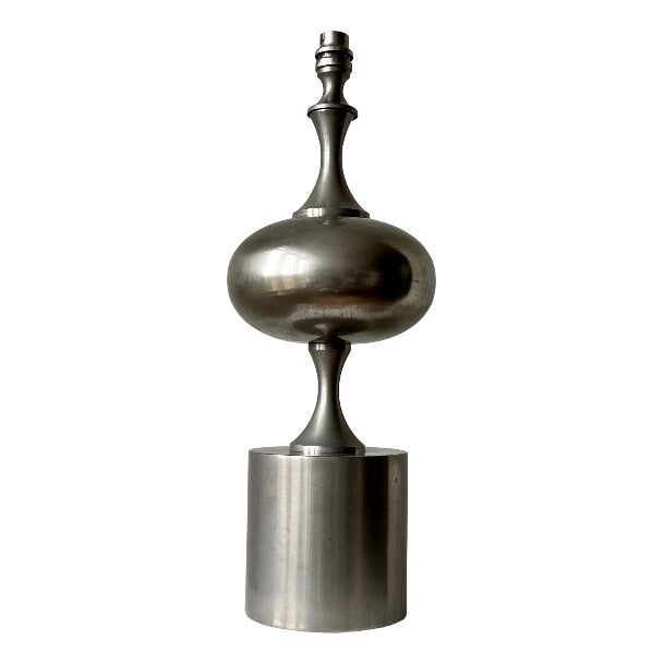 Large Table Lamp attributed to Philippe Barbier, France, 1960 For Sale