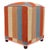 Modern Handmade Kilim Upholstered Ottoman For Sale - Image 9 of 9