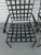 Black 2 Janus Et Cie Amalfi Tuxedo Armchairs Stainless Steel Patio For Sale - Image 8 of 17