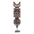 Vintage African Tribal Carved Wood Totem For Sale