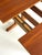 Wood Oval Extendable Dining Table in Teak, 1970s For Sale - Image 7 of 10