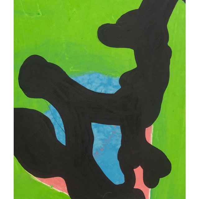 1980s Jack Roth Rope Dancer Series Acrylic on Canvas For Sale - Image 5 of 10