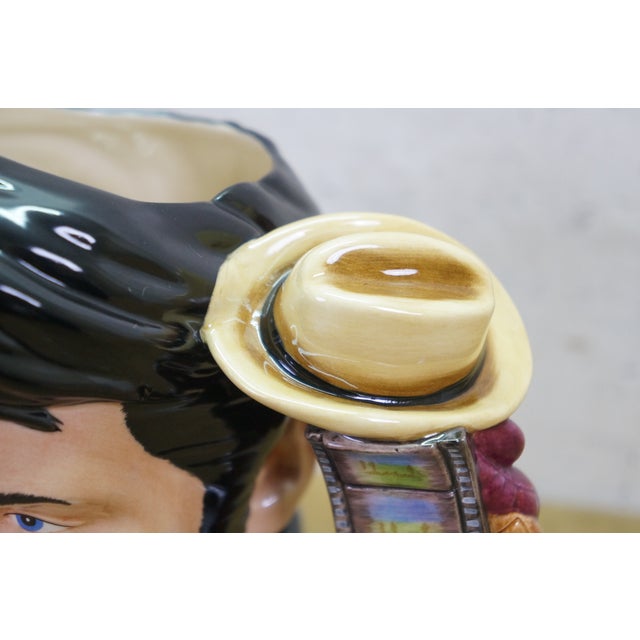 Late 20th Century Royal Doulton Elvis Presley the King Stand Up Ep5 Toby Character Jug For Sale - Image 6 of 14