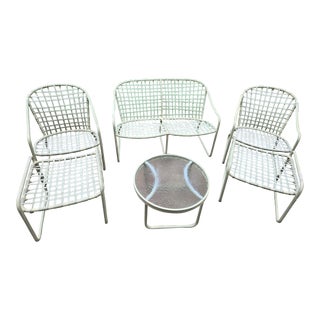 Vintage Kantan 6 Piece Seating Set, Attributed to Brown Jordan For Sale