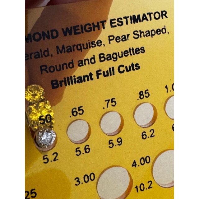 Exquisite 18ct White Gold Trilogy Diamond Engagement Ring – 2ct, British Vintage Original For Sale - Image 15 of 18