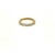 Contemporary 0.50 Carat Natural Round Cut Diamond 14 Karat Yellow Gold Band, Size 7 For Sale - Image 3 of 6