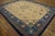 1920s Antique Chinese Peking Chinese Floral Medallion Deco Ivory Rug For Sale - Image 11 of 11
