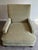 Textile Baker Modern Lounge Chair With Ottoman – Textured Woven Upholstery For Sale - Image 7 of 11