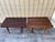 A Pair of Newly Restored Mid Century Modern George Nelson Style Wood Slat Benches / Side Tables. For Sale - Image 11 of 18