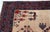 Vintage Persian Medallion Rug With Floral & Geometric Motifs – 5' X 6' 2'' For Sale - Image 12 of 14