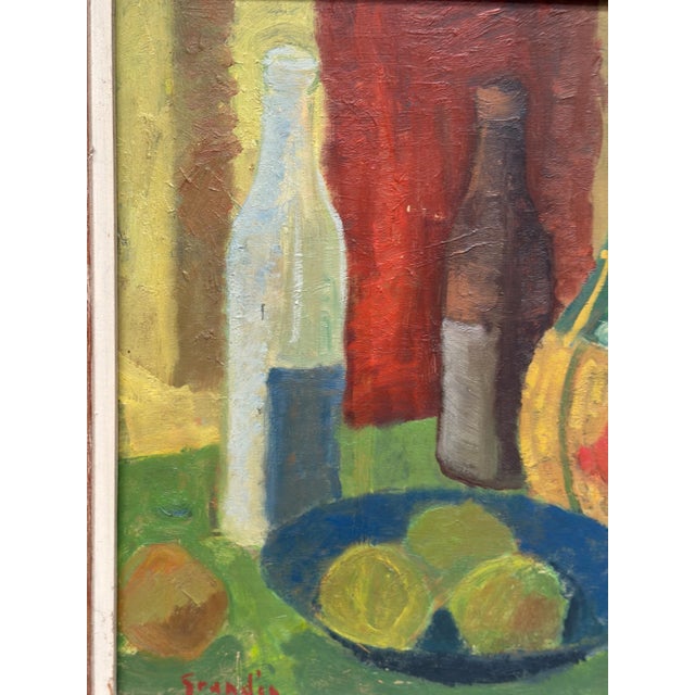 Svän Grandin, Nature Morte, 1960s, Oil on Panel, Framed For Sale - Image 8 of 18