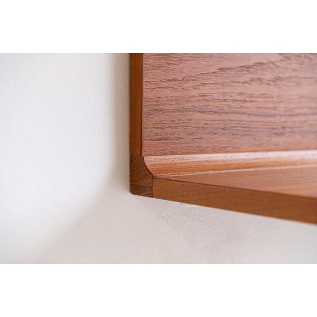 Pedersen & Hansen Wall Shelves by Pedersen & Hansen, 1960s, Set of 2 For Sale - Image 4 of 6