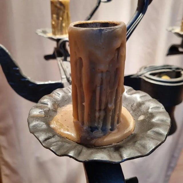 Dragon Chandelier, 1950s For Sale - Image 4 of 10