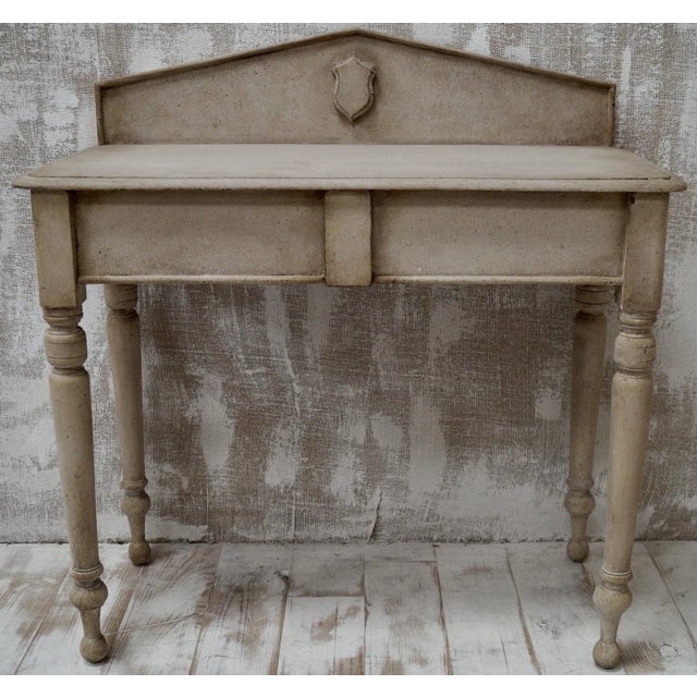 Victorian Painted Mahogany Hall Table For Sale - Image 9 of 11