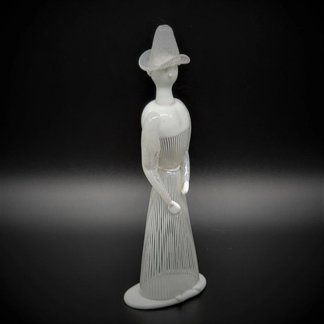 Vintage Murano Glass Figurine by Fulvio Bianconi for Venini For Sale In Miami - Image 6 of 12