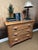 Vintage Chest With Original Appliqués and Pear Carved Handles, Racetrack Molding Drawers For Sale - Image 12 of 12