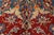Najafabad Rug 11′ X 17’5” Red Wool Vintage Traditional Hand-Knotted Carpet For Sale - Image 10 of 16
