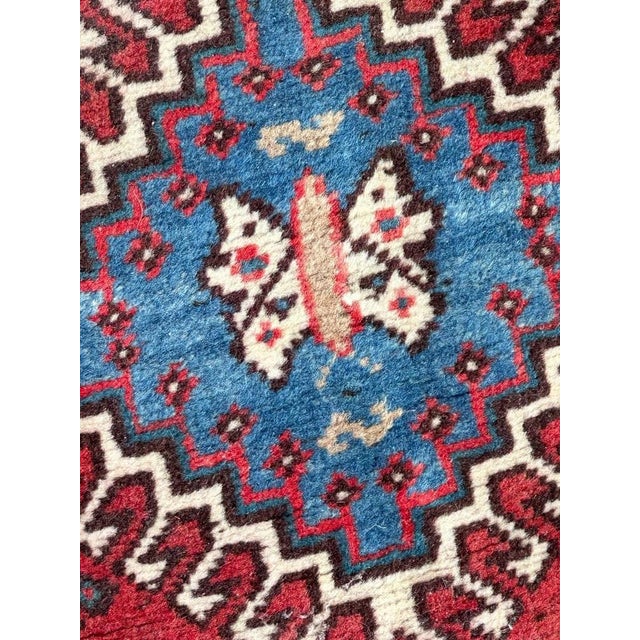 Small Vintage Yalameh Rug from Bobyrugs, 1980s For Sale - Image 12 of 17