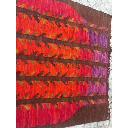 Scandinavian Handwoven Rug, 1960s For Sale - Image 14 of 18