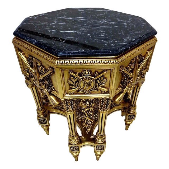 Vintage French Military Trophy Side table For Sale