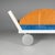 Italian Chaise Lounge Juan by Marco Panini for Memphis, 1987 For Sale - Image 13 of 17