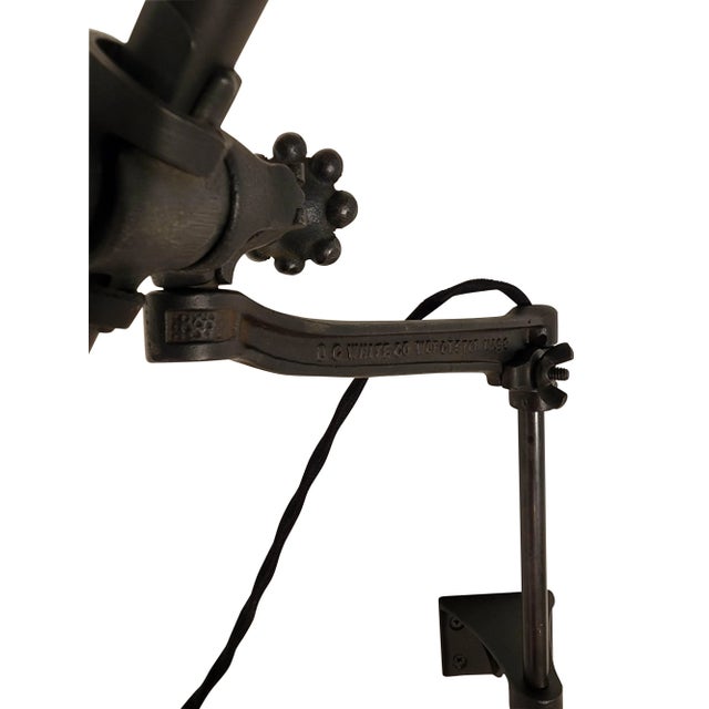 Mounted Articulating Arm Sconce Lamps by O.C. White Restored - a Pair For Sale In Charlotte - Image 6 of 11