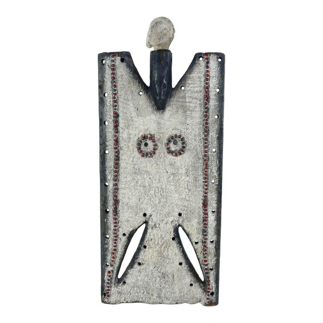 Early 20th Century Toussian Loniake Plank Mask Burkina Faso For Sale