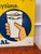 Vintage Connecticut "Drink Milk" Dairy Advertising Metal Sign, 44 Inches For Sale - Image 12 of 18