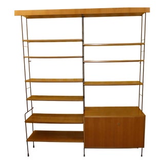 Mid-Century String Ladder Shelving System by Ernst Dieter Hilker for Omnia For Sale