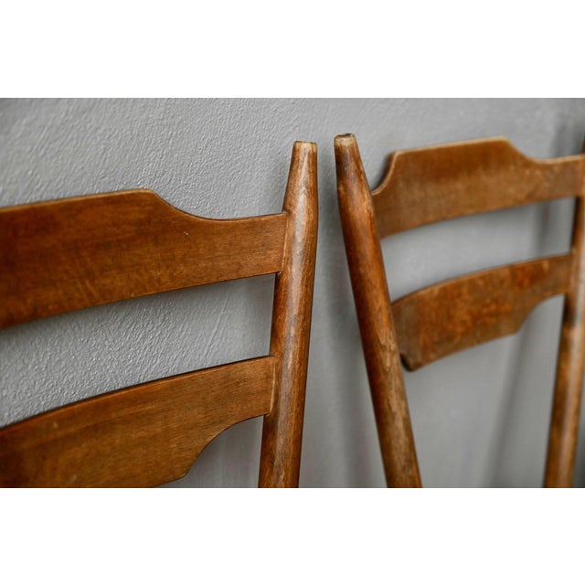 Vintage Scandinavian Bistro Chairs, 1960s, Set of 4 For Sale - Image 13 of 14