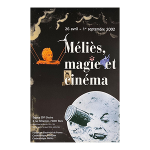 2002 After Georges Melies Magic and Cinema Exhibition Poster