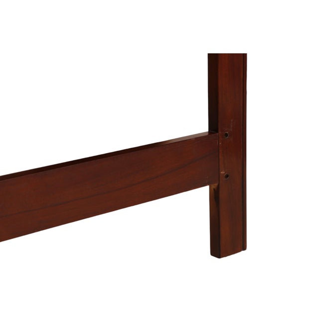 Wood Chippendale Style Twin Headboards by Drexel - A Pair For Sale - Image 7 of 10