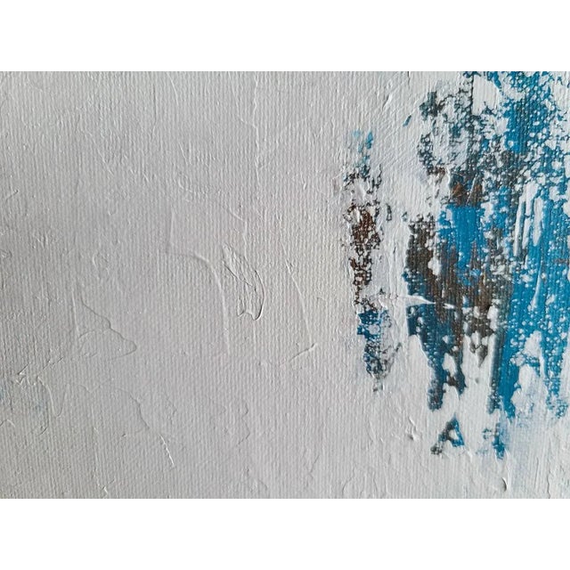 "Modern Peek" KR Moehr Modern Abstract Original Minimalist Painting For Sale - Image 9 of 9