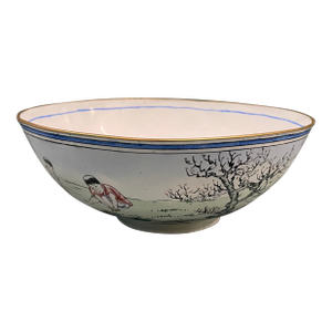 Chinese Canton Enamel Bowl