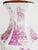 Vintage Chinoiserie Style Pink Porcelain Table Lamps-A Pair For Sale - Image 10 of 12