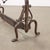 Liberty Fireplace Andiron in Wrought Iron For Sale - Image 6 of 8