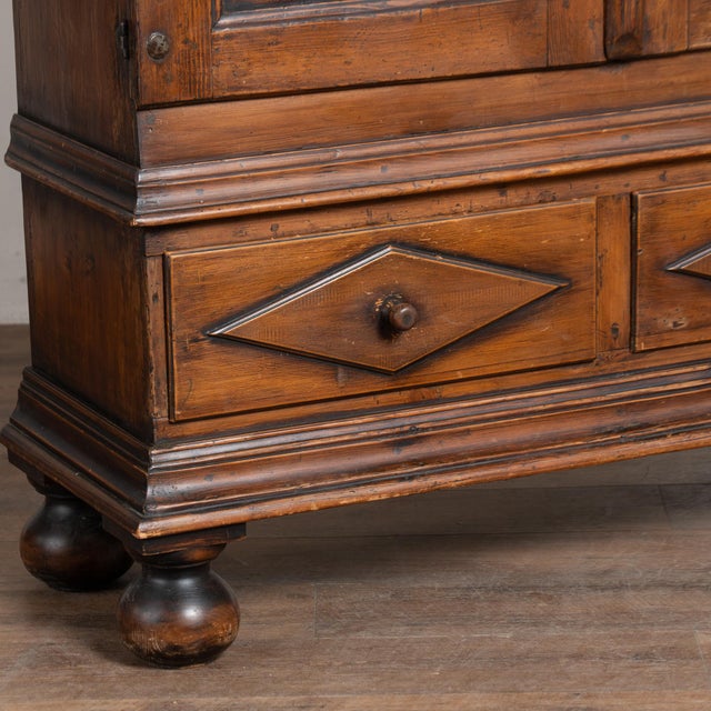 19th Century Swedish Pine Two Door Cabinet Armoire For Sale - Image 10 of 13