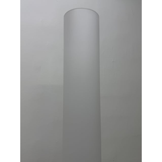 Pablo Pardo Elise Tubular Acrylic and Aluminum Floor Lamp for Pablo For Sale In Miami - Image 6 of 17