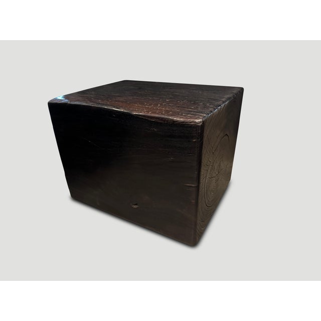 Andrianna Shamaris Impressive Log Side Table or Bench For Sale In New York - Image 6 of 6