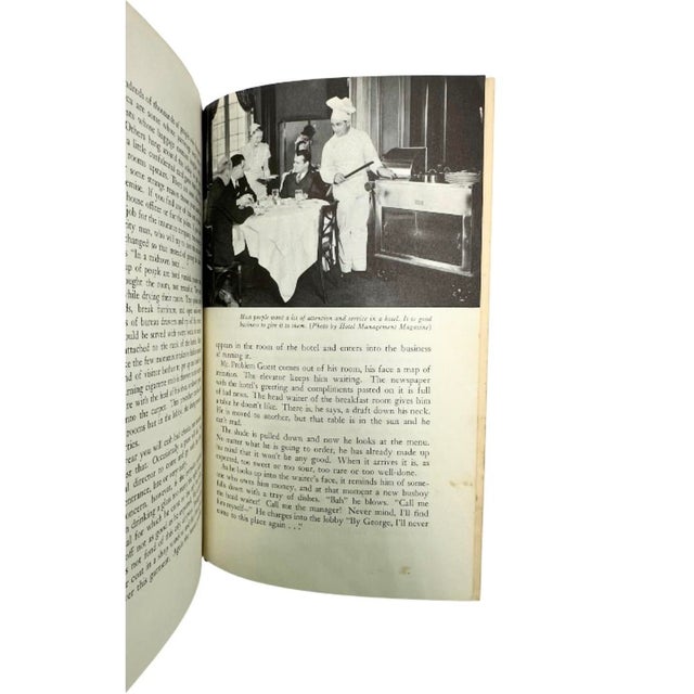 Paper At Your Service the Way of Life in a Hotel by Ludwig Bemelmans 1941 Book For Sale - Image 7 of 10