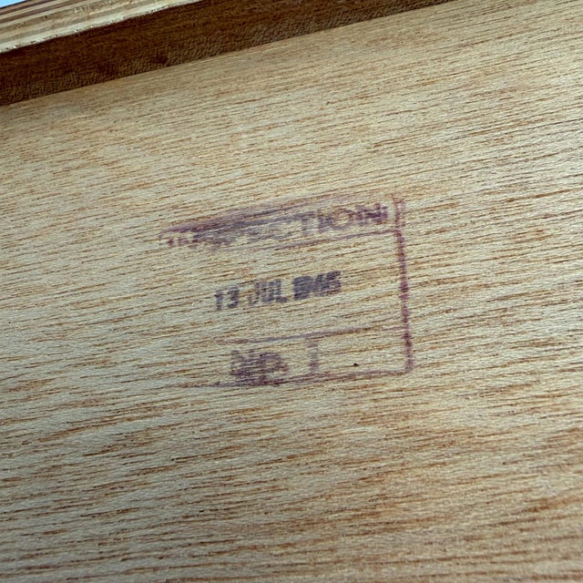 Teak Executive Desk from Abbess Linear, 1965 For Sale - Image 12 of 13